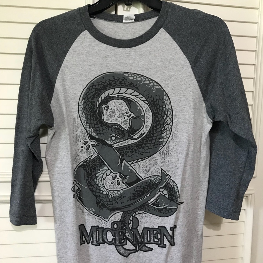 Of Mice & Men 3/4 Sleeve baseball shirt